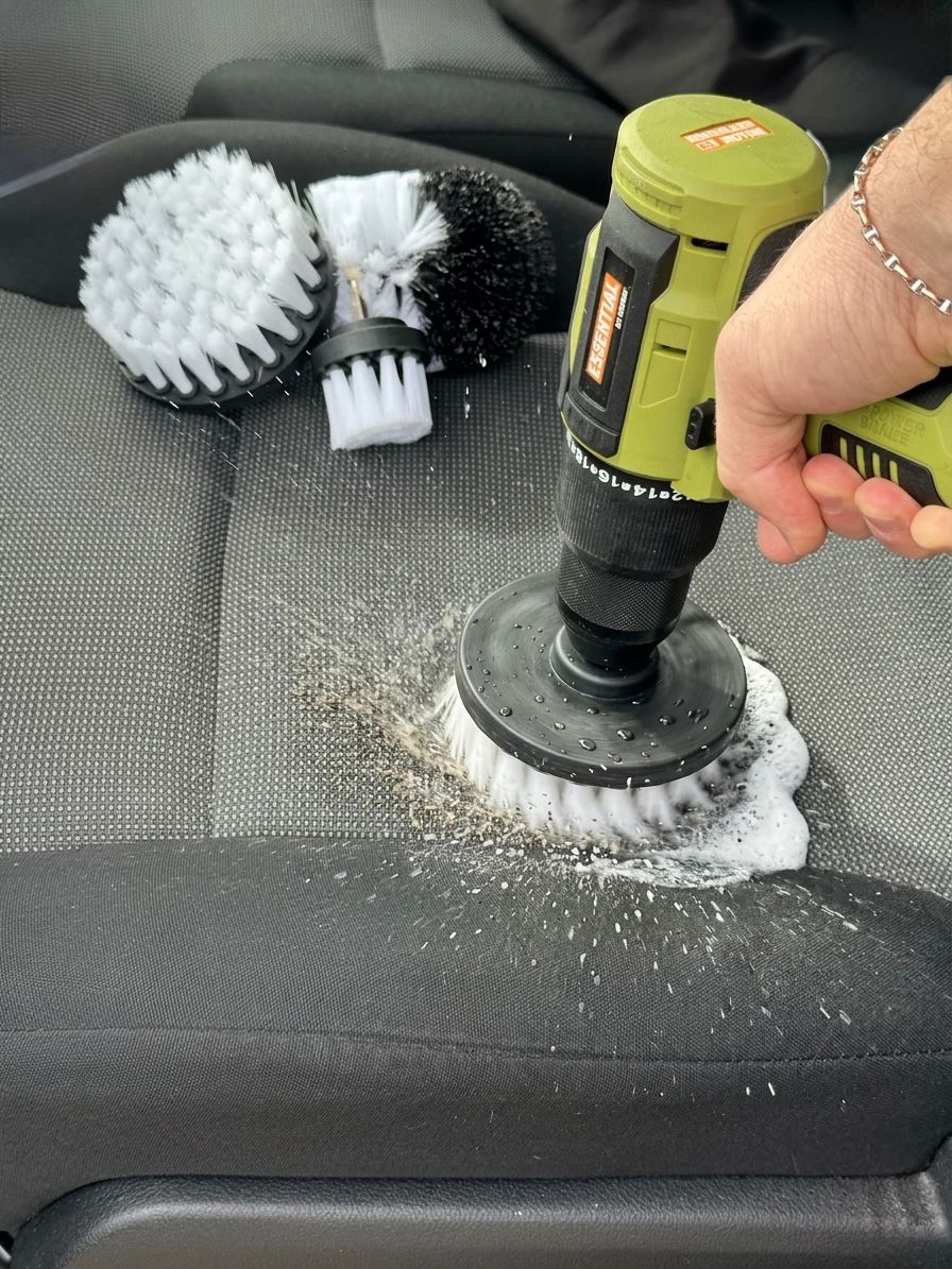 Lot de 3 brosses de Nettoyage Auto - Compatible Visseuse